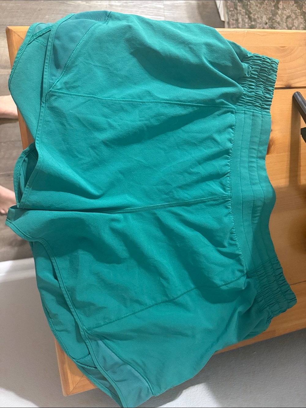 lululemon athletica Cascadia Green Athletic Shorts